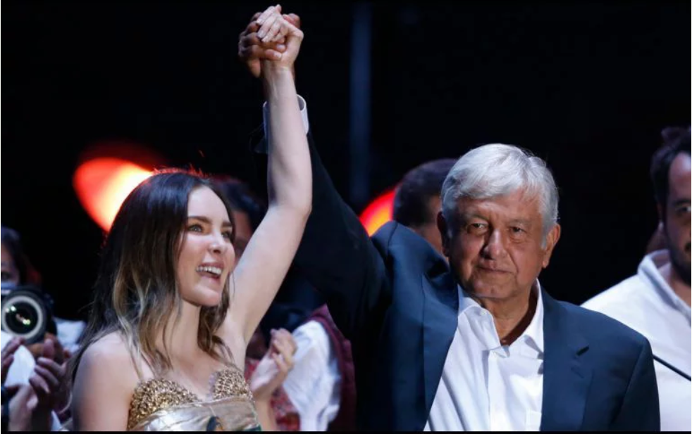 Belinda: “Creo que las palabras de AMLO llegaron al corazón”